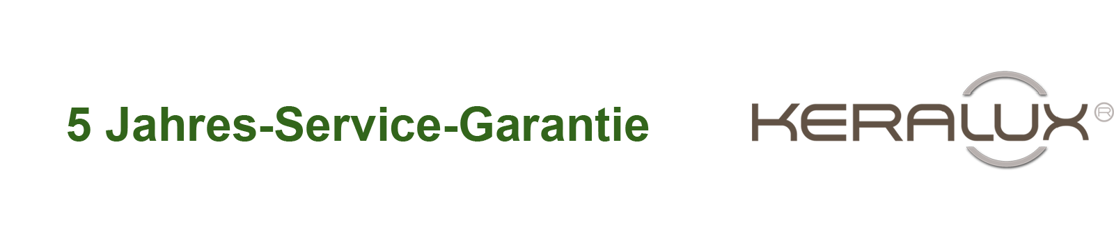 LONGLIFE 5-Jahres-Service Garantie